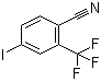 structure of CAS# 101066-87-9, 4-Iodo-2-(trifluoromethyl)benzonitrile;2-Cyano-5-iodobenzotrifluoride