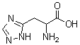 alpha-Amino-1H-1,2,4-triazole-5-propanoic acid molecular structure (CAS 10109-05-4)