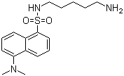 结构式 CAS# 10121-91-2, 丹酰尸胺; N-丹酰-1,5-戊二胺; N-(5-氨基戊基)-5-(二甲基氨基)萘-1-磺酰胺