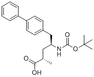 structure of CAS# 1012341-52-4, (2S,4S)-5-(Biphenyl-4-yl)-4-[(tert-butoxycarbonyl)amino]-2-methylpentanoic acid;(2S,4S)-2-methyl-4-[(2-methylpropan-2-yl)oxycarbonylamino]-5-(4-phenylphenyl)pentanoic acid