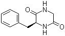 结构式 CAS# 10125-07-2, 环(甘氨酰-L-苯丙氨酰)