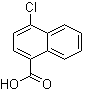 structure of CAS# 1013-04-3, 4-Chloro-1-naphthalenecarboxylic acid;4-Chloro-1-naphthoic acid