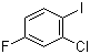 结构式 CAS# 101335-11-9, 2-氯-4-氟-1-碘苯