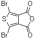 structure of CAS# 1015423-45-6, 4,6-Dibromo-1H,3H-thieno[3,4-c]furan-1,3-dione