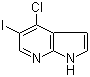 structure of CAS# 1015610-31-7, 4-Chloro-5-iodo-1H-pyrrolo[2,3-b]pyridine