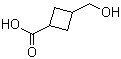 structure of CAS# 1015856-00-4, 3-(Hydroxymethyl)cyclobutanecarboxylic acid