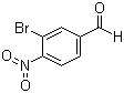 结构式 CAS# 101682-68-2, 3-溴-4-硝基苯甲醛