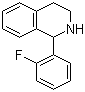 结构式 CAS# 1017125-85-7, 1-(2-氟苯基)-1,2,3,4-四氢异喹啉