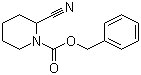 结构式 CAS# 1017788-63-4, 1-苄氧羰基-2-氰基哌啶