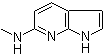structure of CAS# 1018441-16-1, N-Methyl-1H-pyrrolo[2,3-b]pyridin-6-amine