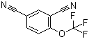 结构式 CAS# 1020063-01-7, 4-(三氟甲氧基)间苯二腈