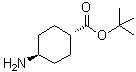 tert-Butyl trans-4-aminocyclohexanecarboxylate molecular structure (CAS 1022159-15-4)