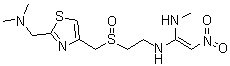 Nizatidine sulfoxide molecular structure (CAS 102273-13-2)