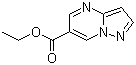 structure of CAS# 1022920-59-7, Pyrazolo[1,5-a]pyrimidine-6-carboxylic acid ethyl ester