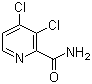 structure of CAS# 1025720-99-3, 3,4-Dichloro-2-pyridinecarboxamide;3,4-Dichloropicolinamide