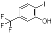 structure of CAS# 102771-00-6, 2-Iodo-5-trifluoromethylphenol