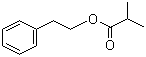 structure of CAS# 103-48-0, Phenethyl isobutyrate;Benzylcarbinyl isobutyrate; Benzylcarbinyl 2-methylpropanoate