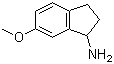 结构式 CAS# 103028-81-5, 6-甲氧基-1-茚满胺