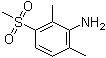 结构式 CAS# 10311-40-7, 2,6-二甲基-3-(甲基磺酰基)苯胺