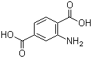 2-氨基对苯二甲酸分子结构 (CAS 10312-55-7)