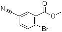结构式 CAS# 1031927-03-3, 2-溴-5-氰基苯甲酸甲酯