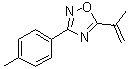 结构式 CAS# 1033201-98-7, 5-(1-甲基乙烯基)-3-(4-甲基苯基)-1,2,4-恶二唑
