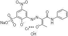 结构式 CAS# 10343-58-5, 酸性黄 99
