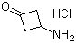 structure of CAS# 1035374-20-9, 3-Aminocyclobutanone hydrochloride