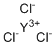 structure of CAS# 10361-92-9, Yttrium chloride;Yttrium trichloride; Yttrium(III) chloride