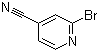 结构式 CAS# 10386-27-3, 2-溴-4-氰基吡啶