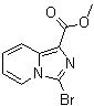 结构式 CAS# 1039357-00-0, 3-溴咪唑并[1,5-a]吡啶-1-羧酸甲酯