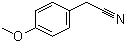 对甲氧基苯乙腈分子结构 (CAS 104-47-2)