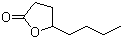 结构式 CAS# 104-50-7, 丙位辛内酯; alpha-丁基-gamma-丁内酯