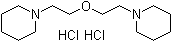 1,1'-(Oxydi-2,1-ethanediyl)bispiperidine dihydrochloride molecular structure (CAS 104032-34-0)