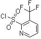 结构式 CAS# 104040-75-7, 3-(三氟甲基)-2-吡啶磺酰氯
