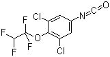 3,5-Dichloro-4-(1,1,2,2-tetrafluoroethoxy)phenyl isocyanate molecular structure (CAS 104147-33-3)