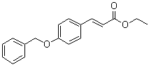structure of CAS# 104315-07-3, Ethyl (E)-3-[4-(benzyloxy)phenyl]-2-propenoate