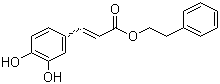 结构式 CAS# 104594-70-9, 咖啡酸苯乙酯