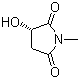 (S)-(-)-2-Hydroxy-N-methylsuccinimide molecular structure (CAS 104612-35-3)