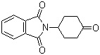 结构式 CAS# 104618-32-8, 4-邻苯二甲酰亚氨基环己酮