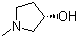 structure of CAS# 104641-59-0, (S)-(+)-1-Methyl-3-pyrrolidinol;(S)-(+)-3-Hydroxy-N-methylpyrrolidine