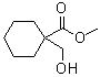 structure of CAS# 104654-66-2, 1-(Hydroxymethyl)cyclohexanecarboxylic acid methyl ester