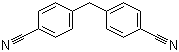 structure of CAS# 10466-37-2, 4,4'-Dicyanodiphenylmethane;4,4'-(1-Methylene)bisbenzonitrile; 4-[(4-Cyanophenyl)methyl]benzonitrile