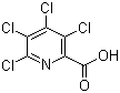 structure of CAS# 10469-09-7, Tetrachloropyridine-2-carboxylic acid;3,4,5,6-Tetrachloropyridine-2-carboxylic acid