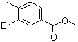 structure of CAS# 104901-43-1, Methyl 3-bromo-4-methylbenzoate