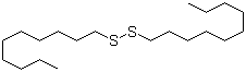 structure of CAS# 10496-18-1, Didecyl disulfide