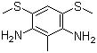 structure of CAS# 104983-85-9, 3,5-Dimethylthio-2,6-diaminotoluene;2-Methyl-4,6-bis(methylsulfanyl)benzene-1,3-diamine