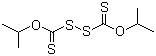structure of CAS# 105-65-7, Isopropylxanthic disulfide;O,O-Diisopropyl dithiobis(thioformate)