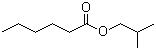 Isobutyl hexanoate molecular structure (CAS 105-79-3)