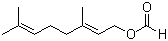 甲酸香叶酯分子结构 (CAS 105-86-2)